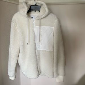White Fleece Jacket